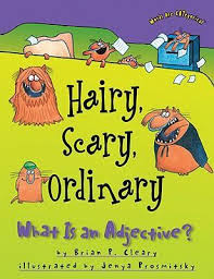 Hairy Scary Ordinary: What is an Adjective? - Words are CATegorical PB